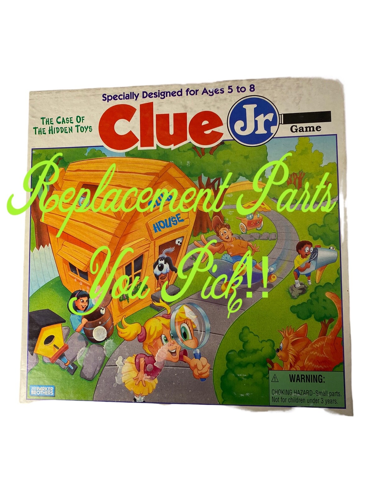 Clue Jr The Case of the Hidden Toys Replacement Parts Pieces | eBay
