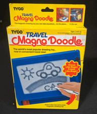 Vintage 1990 Tyco Travel Magna Doodle Worlds Most Popul