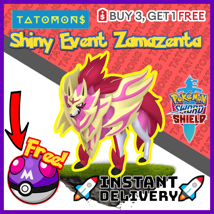 Zamazenta Shiny 6IVs - Pokemon Sword & Shield