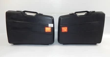 SMALL KRAUSER RH LH SIDE HARD LUGGAGE CASE TRUNK BLACK BMW DUCATI GUZZI BENELLI
