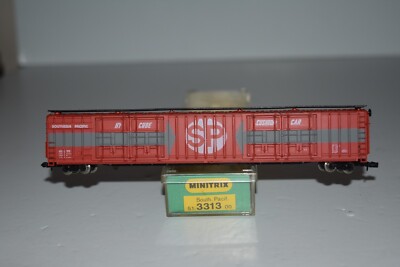 N Scale Minitrix 51331300 Southern Pacific 86 Auto-Door Boxcar 6175 C32154