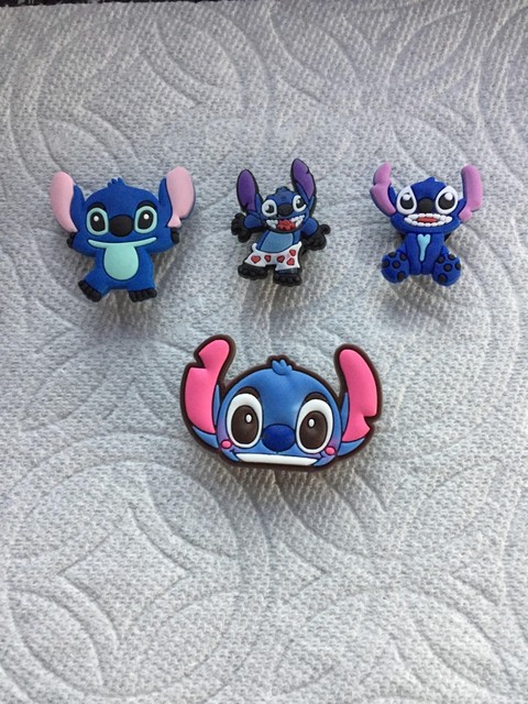 stitch croc pins