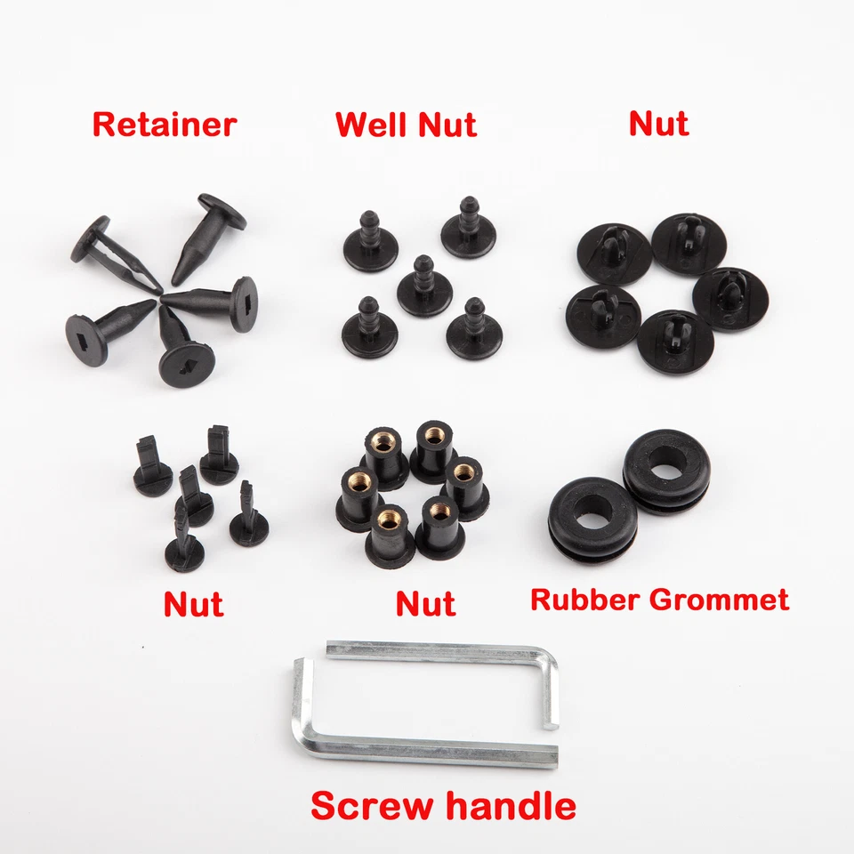 Complete Fairing Bolt Fastener Screws For Honda GROM MSX125 2013 2014 2015 2016 Foto 3 de 4