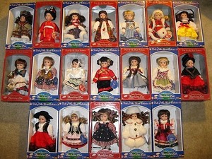 porcelain dolls of the world collection