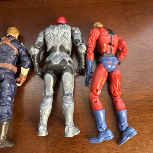 Marvel Avengers 4 Action Figures lot Iron Man Hawkeye Ant Man Captain America - Picture 5 of 6