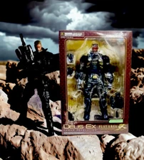 Square Enix Play Arts Kai Deus Ex Human Revolution Lawrence Barrett MISB NEW 