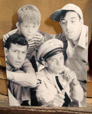 The Andy Griffith Show, Opey, Barney, Gomer, Tabletop Display Standee 9.5" Tall