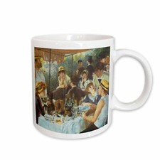 3dRose The Luncheon of the Boating Party by Pierre-Auguste Renoir Mug