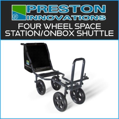 PRESTON INNOVATIONS FOUR WHEEL SPACE STATION/ONBOX SHUTTLE MATCH FISHING  5055977439020 UK