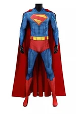 Superman Cosplay Jumpsuit Legacy Clark Kent Costume Bodysuit Zentai Halloween