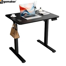 Ergomaker 32" Height Adjustable Electric Standing Desk Sit Home Office Table New