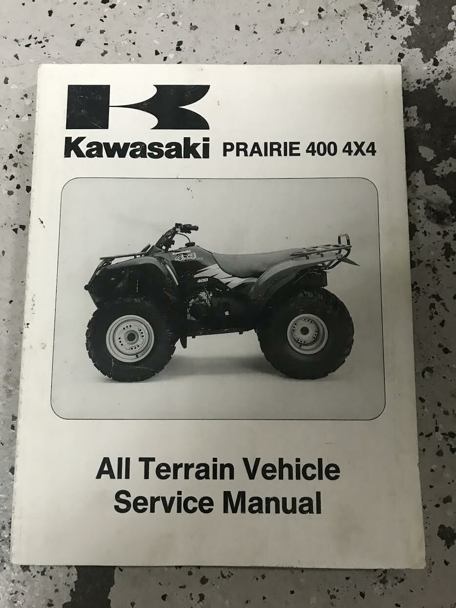 1997 1998 Kawasaki Prairie 400 4x4 Prairie 400 ATV Service Manual