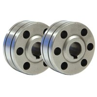 Gys 2 DrahtfüHrungsrollen - Typ B - Ø 1,0 / 1,2 Mm - Alu - 040915