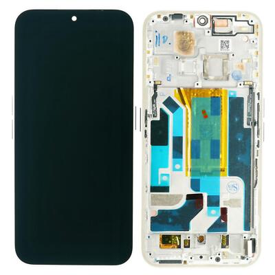 Nothing Phone 2a (Plus) display module touchscreen digitizer glass white Milk