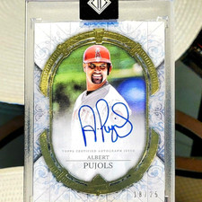 💥/25!💥 Albert Pujols - 2024 Topps Transcendent Collection Auto (On-CARD) /25