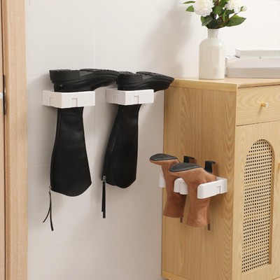 2 x Schuhregale zur Wandmontage, Schuhregale für zu Hause über der Tür, hoch