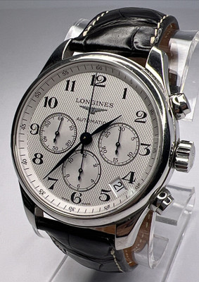 Longines Master Collection L2.693.4 Chronograph Automatic Date 44mm Steel Watch