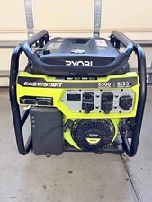 6500-Watt Gasoline Powered Portable Generator with CO Detect Shutdown Sensor