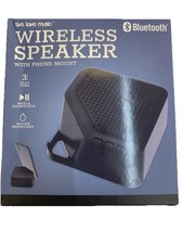 Water Resistant Portable Wireless Speaker with Phone Stand New