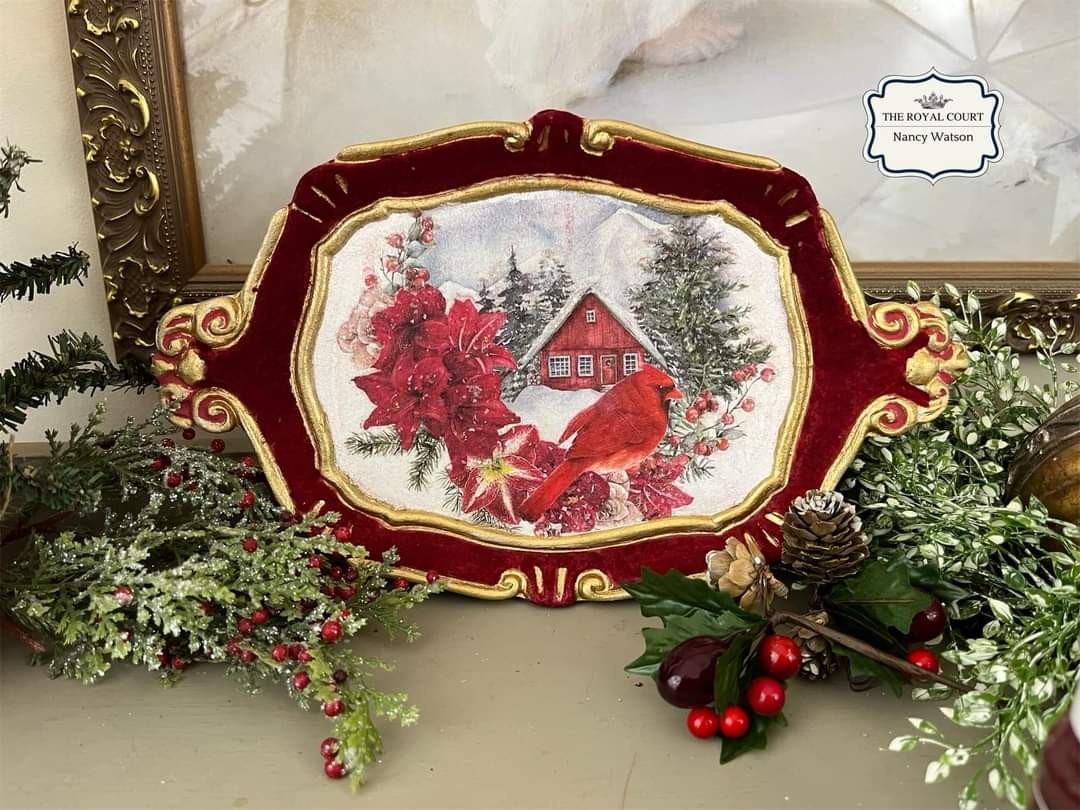 Garnet Red Velvet Powder | Pentart | Craft & Mixed Media