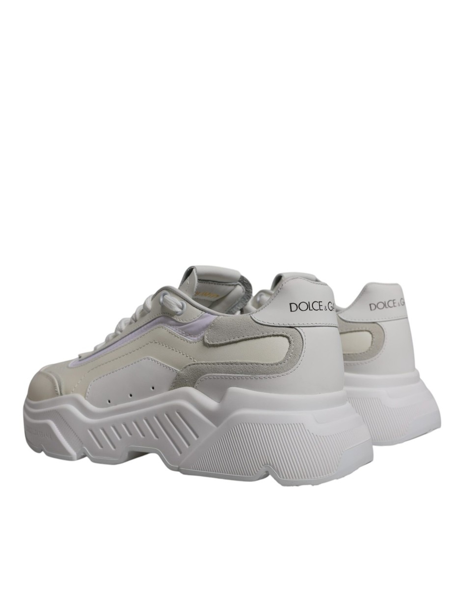 Dolce & Gabbana White Daymaster Low Top Sneakers Men's Shoes