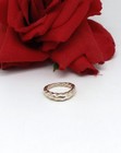 Sterling Silver Pandora Twist Style  Ring Size 6.25 5.87g CAT CHARITY — photo 1