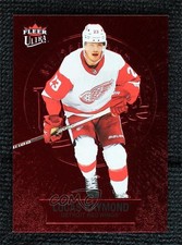 2021 Upper Deck Fleer Ultra Medallions Ruby Red 15/50 Lucas Raymond #M-25 0mz1