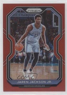 2020-21 Panini Prizm Red Prizm 52/299 Jaren Jackson Jr #126 y8h