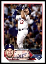Max Muncy 2023 Topps #519 Dodgers MLB READ FREE SHIPPING AutographDen