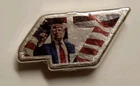 Rare! Colorized Donald Trump 47 -  1 Oz Hand Poured Silver Bar .999 Fine.