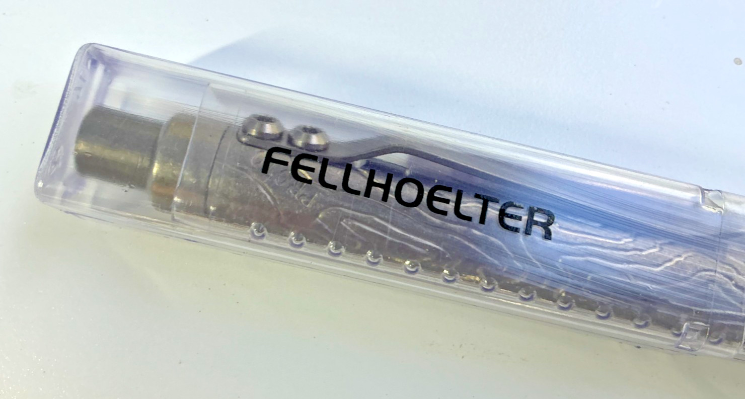 Triple Aught Design Tad Gear Fellhoelter TOPO TiCkler Prototype pen