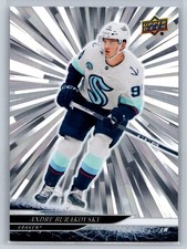 2024-25 Upper Deck Silver Outburst Andre Burakovsky Seattle Kraken #608