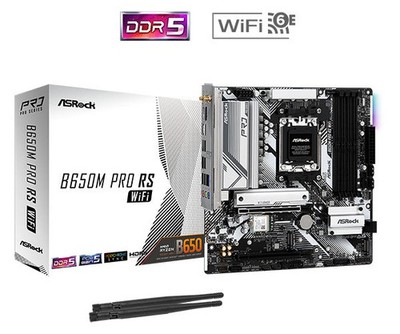 ASRock B650M Pro RS WiFi Motherboard   New | 3-Year Manufacturer's Warranty