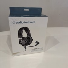 Audio-Technica BPHS1 Broadcast Stereo Headset w Dynamic Cardioid Mic Black