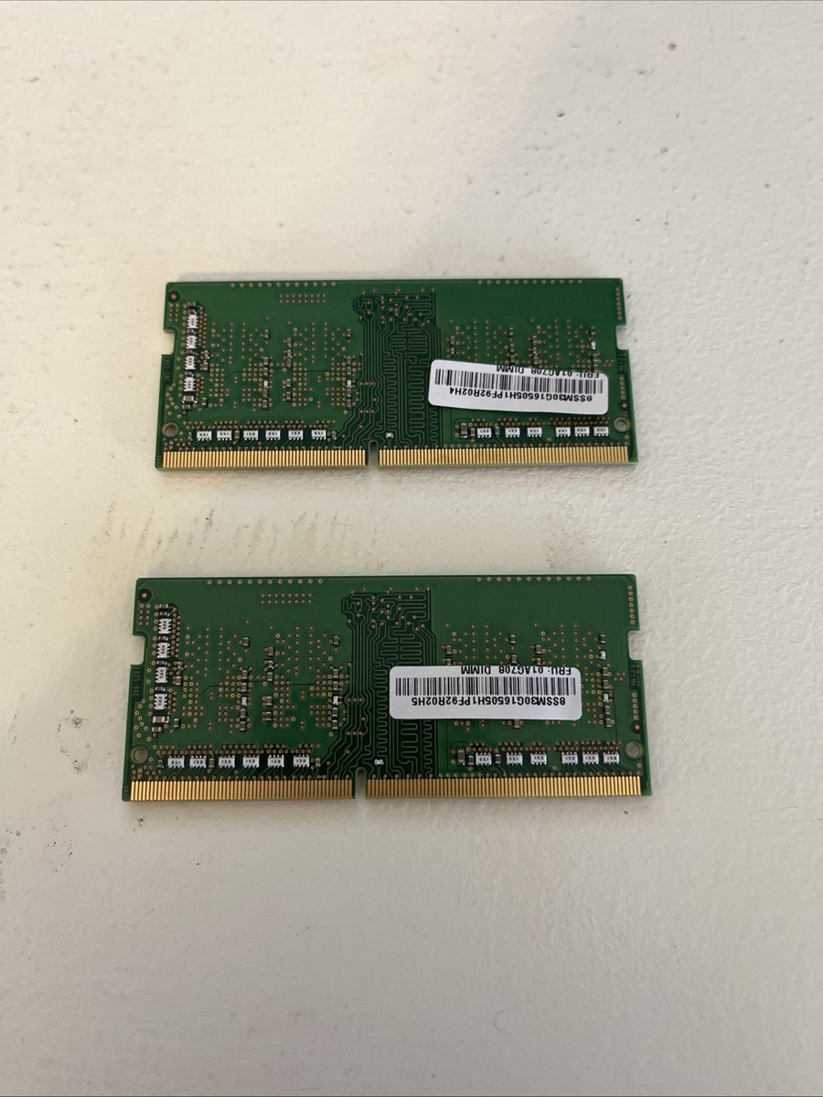 SK hynix 8GB (2x4GB) DDR4 2400MHz PC4-2400T 1Rx16 SO-DIMM Laptop
