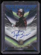 2023 Bowman Inception #BPA-DB Dylan Beavers Autographs Blue Foil #/99