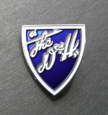 DELAWARE HUDSON RAILWAY LAPEL PIN BADGE 7/8 INCH D&H US RAILROAD