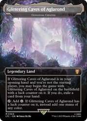 Glittering Caves of Aglarond - Gemstone Caverns (LTC #364) - Lord of the Rings: Tales of Middle-earth Commander