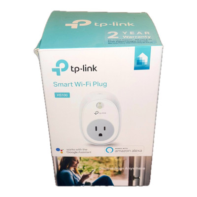 TP-Link - HS100 - Smart WiFi Plug - w/Google Assistant & Amazon Alexa NEW