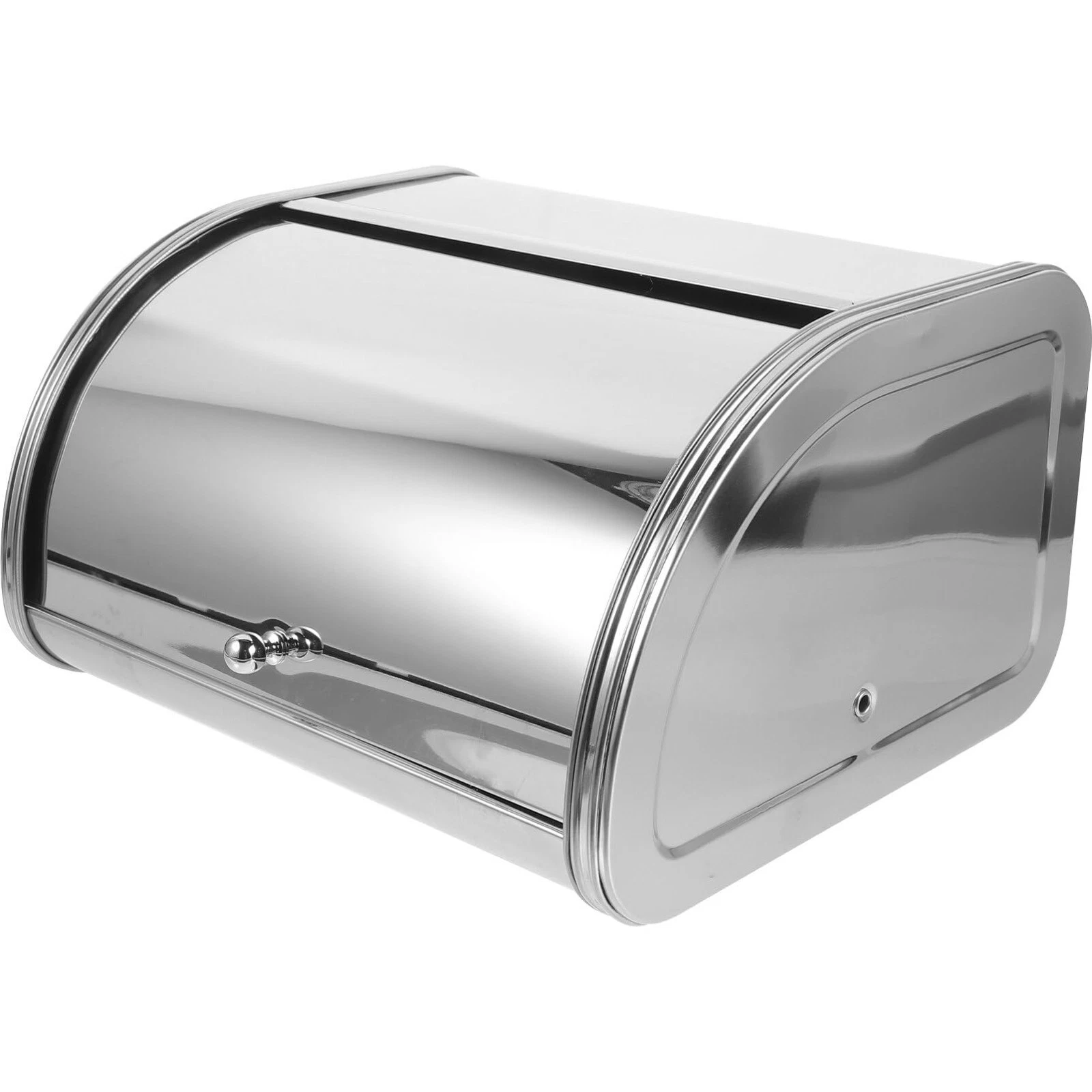 Bread Kitchen Storage Container Large Capacity Roll Top Bread Keeper for Coun...