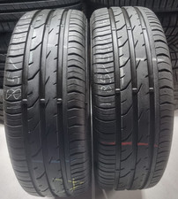 2x 185/55R16 83 V CONTINENTAL CONT2  PARTWORN DOT  14/16  *6.5MM TREAD TYRE