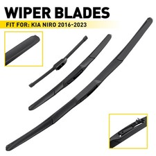 3X For Kia Niro 2016-2022 Windscreen Wiper Blade Set Front 26"16" Rear 11" NEW