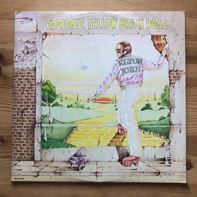 1973 Vinyl Record ELTON JOHN Goodbye Yellow Brick Road 1st US Press Complete LP