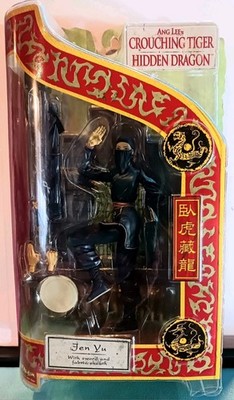 Art Asylum Crouching Tiger Hidden Dragon Jen Yu Boxed Figure w/ Sword 2001