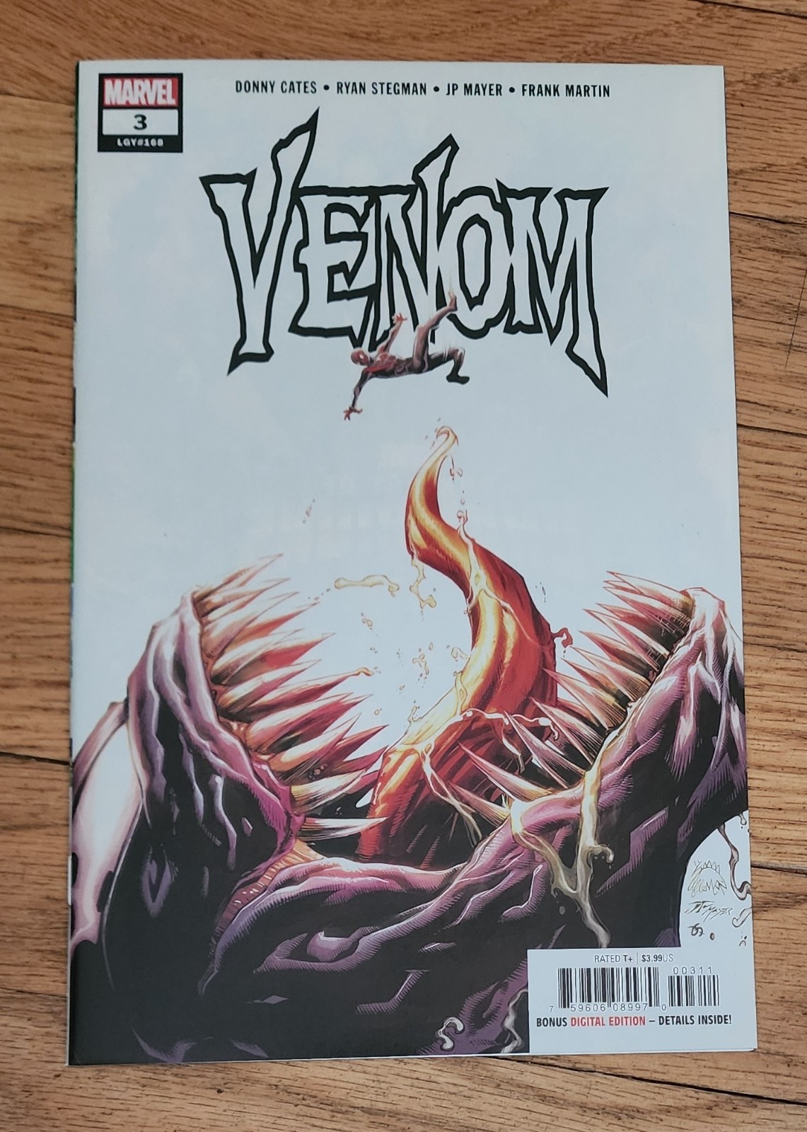 VENOM #3 FIRST PRINT FIRST APP KNULL KEY ISSUE