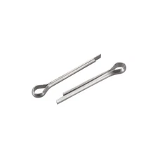 Split Cotter Pin, 1.5mm x 12mm Stainless Steel Clip Fastener Fitting, 60Pcs