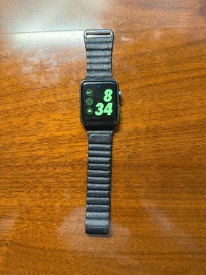 Apple Watch Series 2 42mm Aluminium Case Black Sport Band - (MP062LL/A)