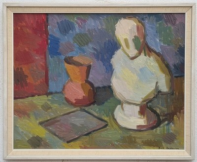 No.: 9 avant-garde oil painting with frame painting oil painting still life