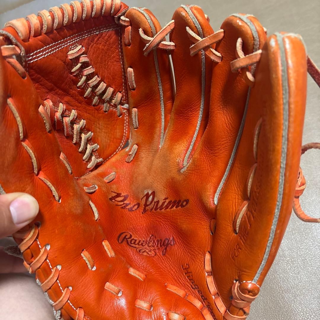 Rawlings PRo PRimo RigID Gloves Orange | eBay