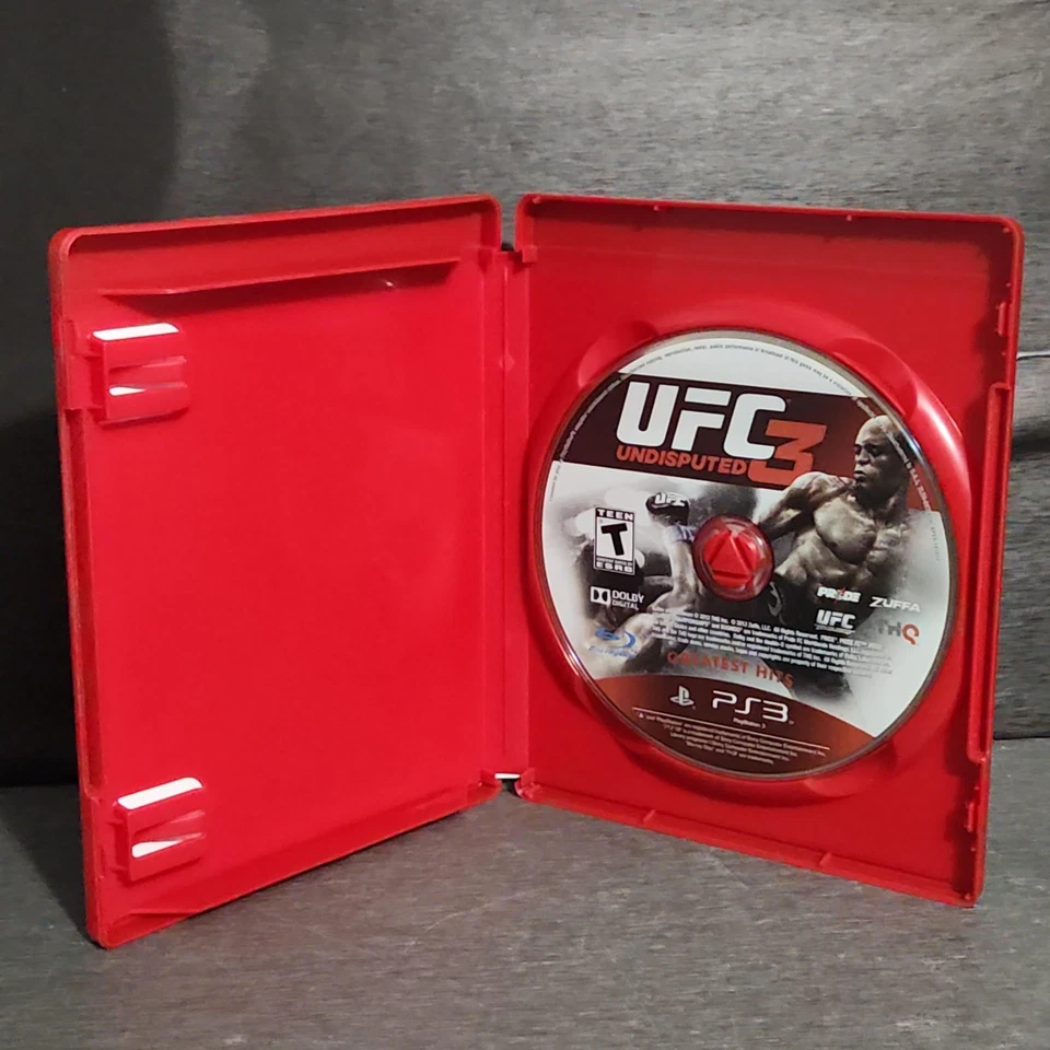 UFC Undisputed 3 PlayStation 3 PS3 Greatest Hits Juego THQ MMA Combat Foto 2 de 4